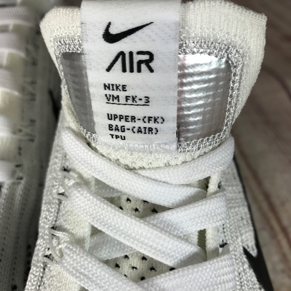 NIKE Vapormax Flyknit 3 "Zebra" White/Black - Picture 7 of 8